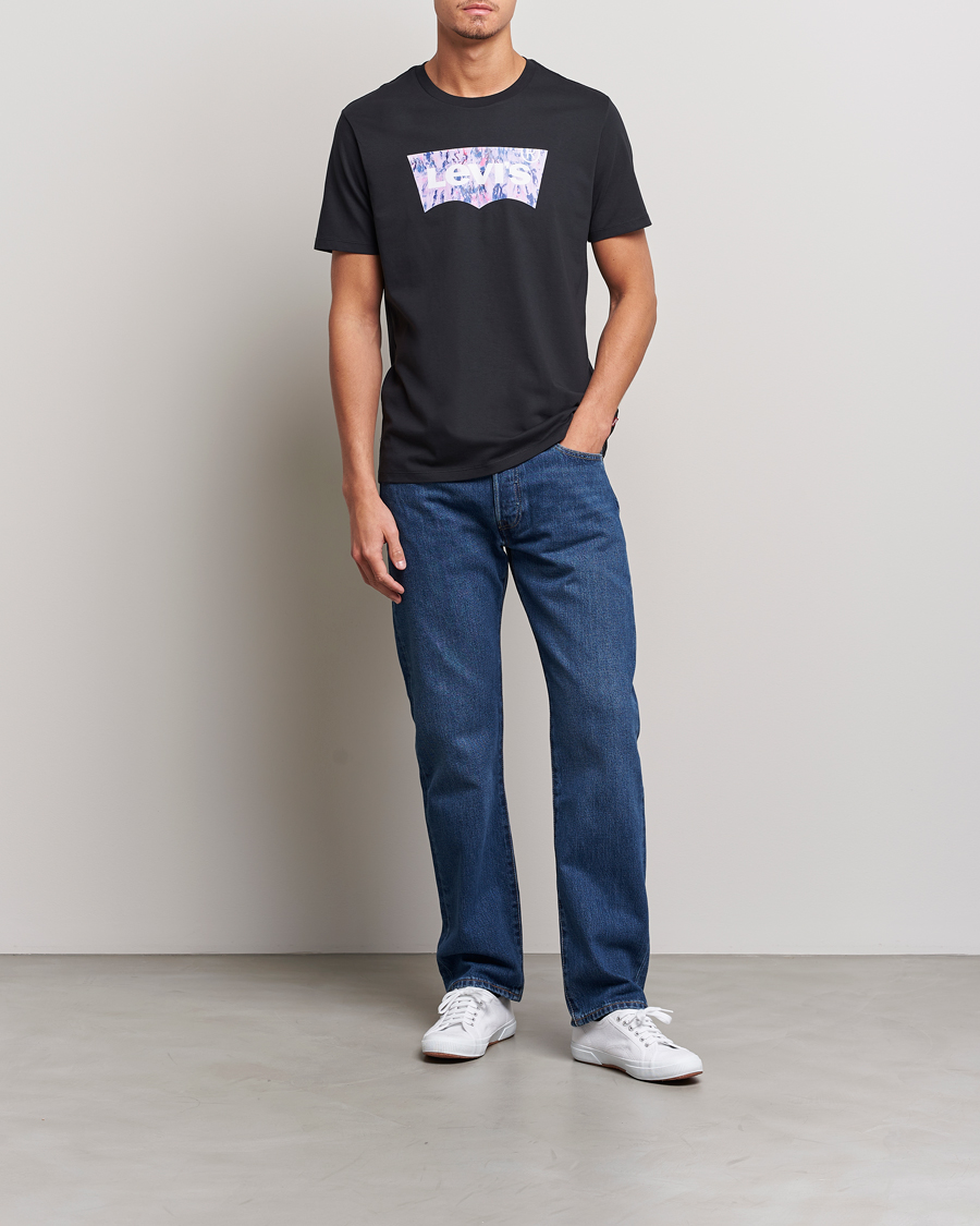 Herren | T-Shirts | Levi's | Crew Neck Graphic T-shirt Black