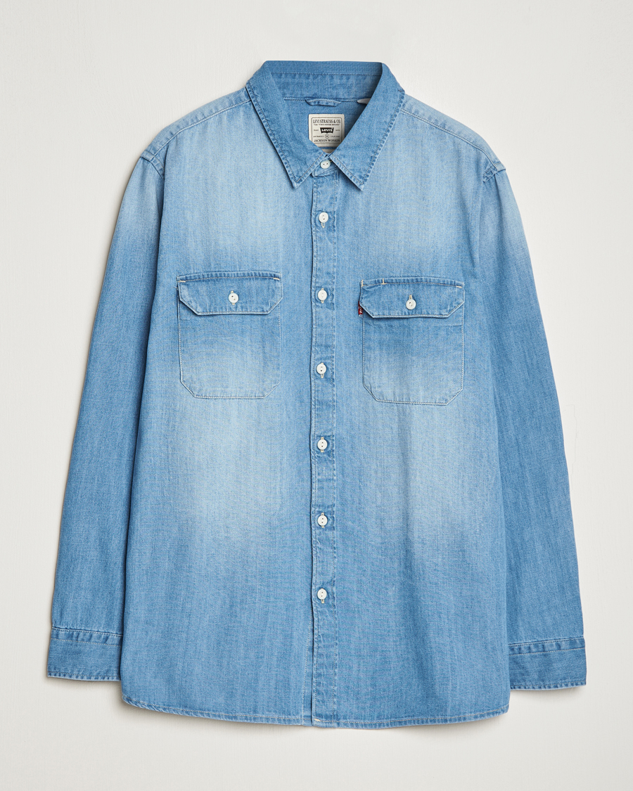 Herren | Hemden | Levi's | Jackson Worker Shirt Franklin Light Wash
