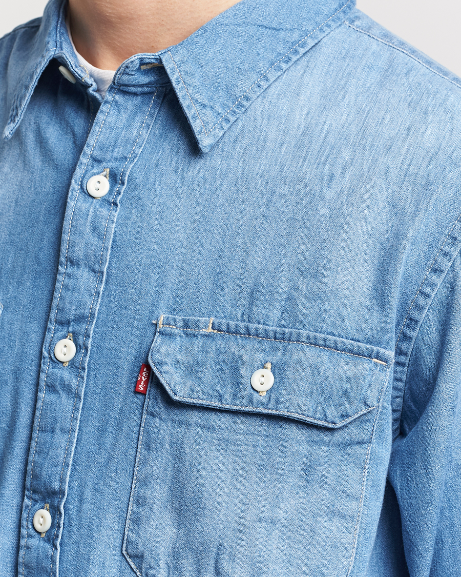 Herren | Hemden | Levi's | Jackson Worker Shirt Franklin Light Wash