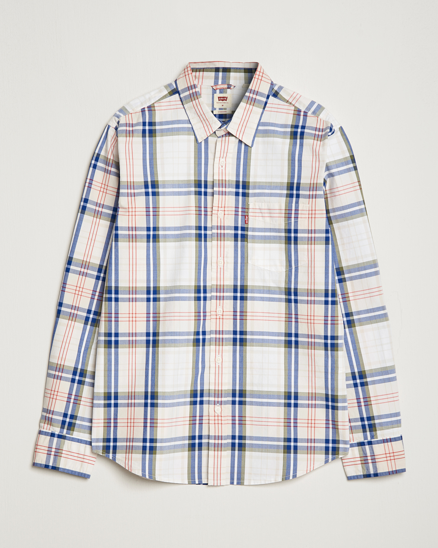 Herren | Hemden | Levi's | Sunset Pocket Shirt White/Beige