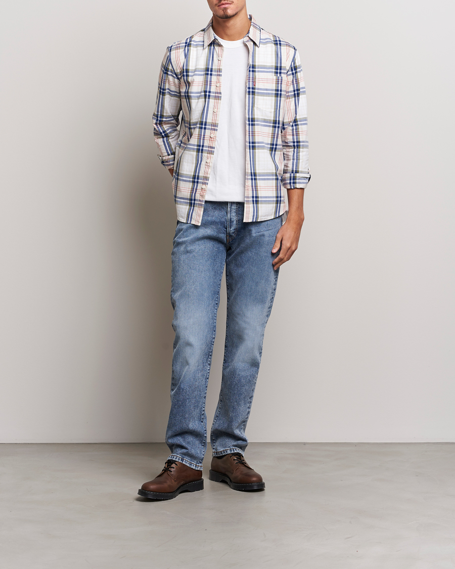 Herren | Hemden | Levi's | Sunset Pocket Shirt White/Beige
