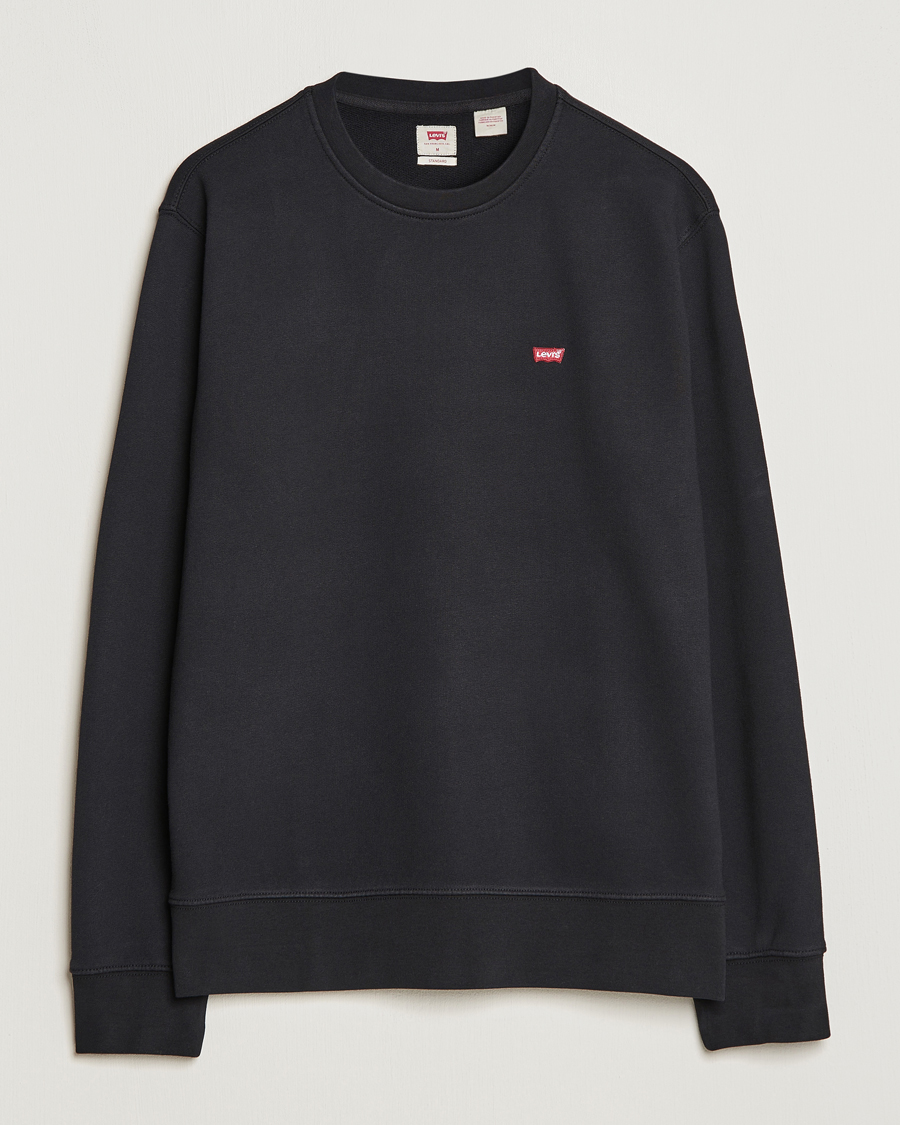 Herren | Pullover | Levi's | Original Crew Neck Sweatshirt Mineral Black