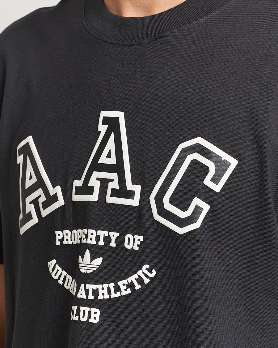 Herren | T-Shirts | adidas Originals | Hack Logo Crew Neck T-Shirt Black