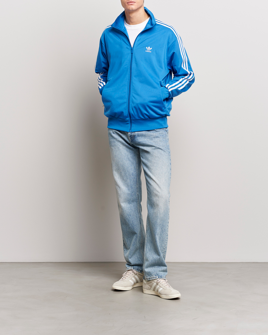 Herren | Pullover | adidas Originals | Firebird Full Zip Blue