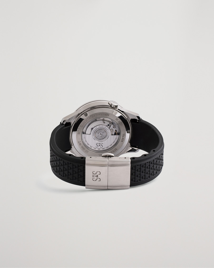 Herren | Sjöö Sandström Pre-Owned Royal Steel Worldtimer 41mm SS-1841-WT | Sjöö Sandström Pre-Owned | Royal Steel Worldtimer 41mm SS-1841-WT