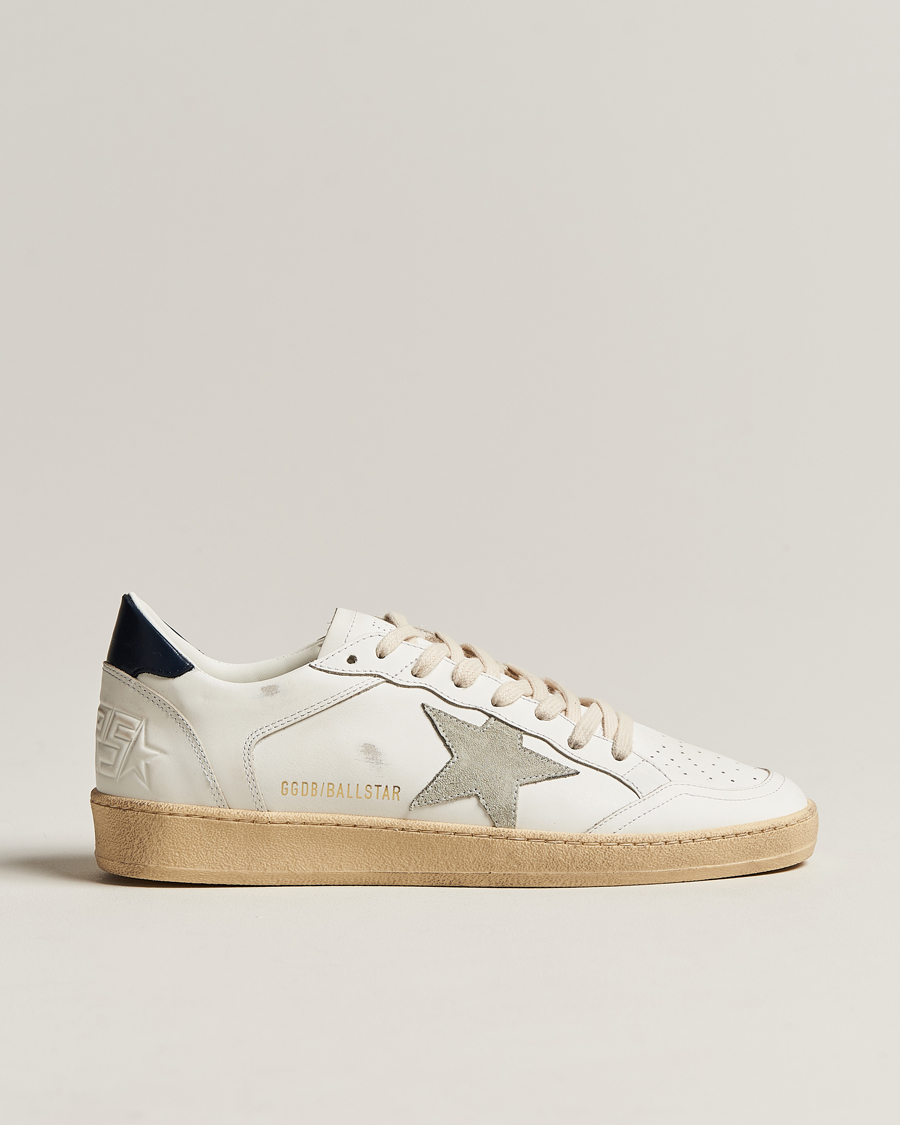 Herren | Golden Goose Deluxe Brand Ball Star Sneakers White/Ice | Golden Goose | Deluxe Brand Ball Star Sneakers White/Ice