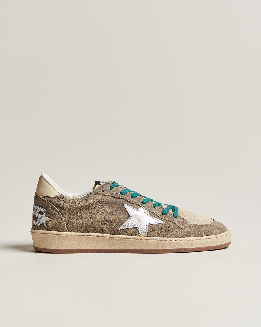 Herren | Golden Goose Deluxe Brand Ball Star Sneakers Brown/Buttercream | Golden Goose | Deluxe Brand Ball Star Sneakers Brown/Buttercream
