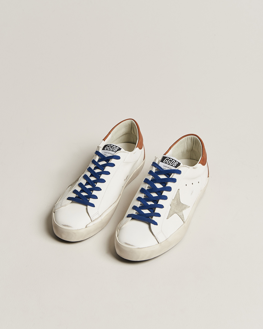 Herren | Golden Goose Deluxe Brand Super-Star Sneakers White/Ice | Golden Goose | Deluxe Brand Super-Star Sneakers White/Ice
