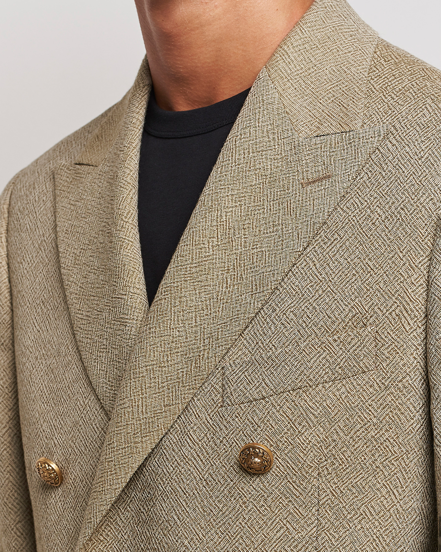 Herren | Sakkos | Golden Goose | Deluxe Brand Double Breasted Blazer Beige