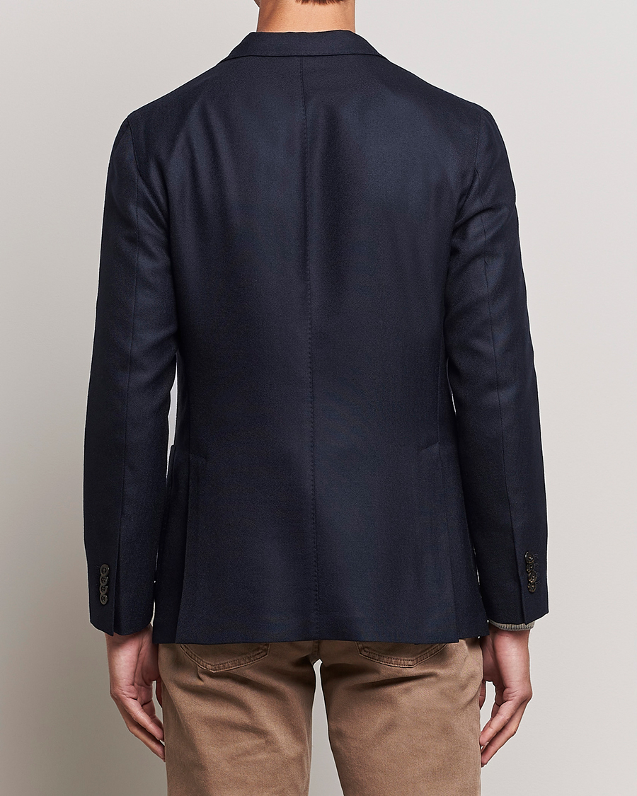 Herren | Sakkos | Boglioli | K Jacket Wool Hopsack Blazer Navy