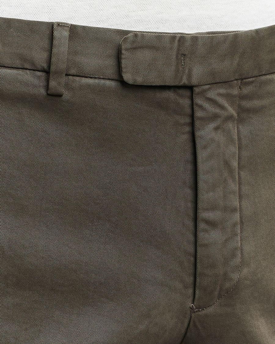 Herren | Hosen | Boglioli | Cotton Twill Trousers Brown