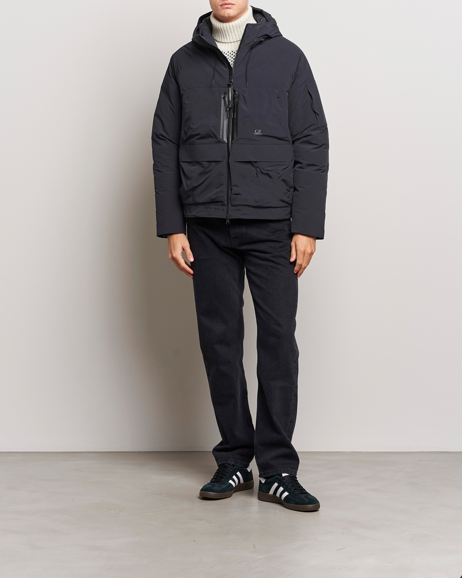 Herren | Jacken | C.P. Company | Micro M Re-Cycled Hood Jacket Black