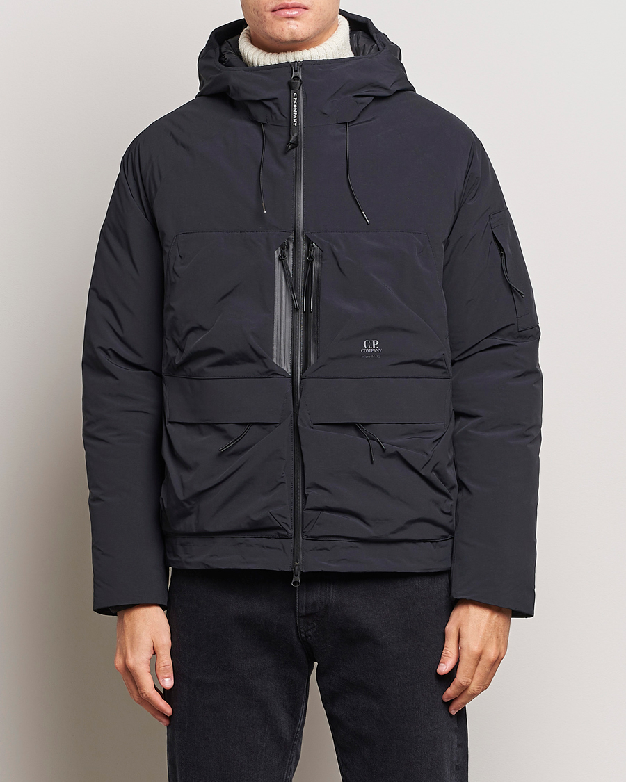 Herren | Jacken | C.P. Company | Micro M Re-Cycled Hood Jacket Black