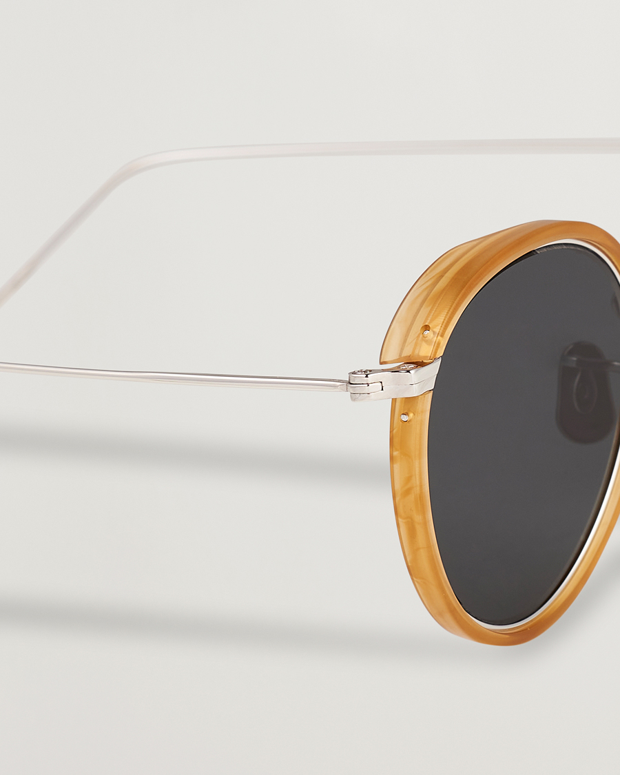 Herren | Eyevan 7285 717E Sunglasses Silver Honey | EYEVAN 7285 | 717E Sunglasses Silver Honey