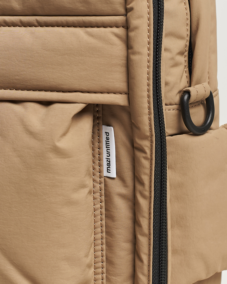 Herren | mazi untitled AM Bag 02 Nylon Briefcase Beige | mazi untitled | AM Bag 02 Nylon Briefcase Beige