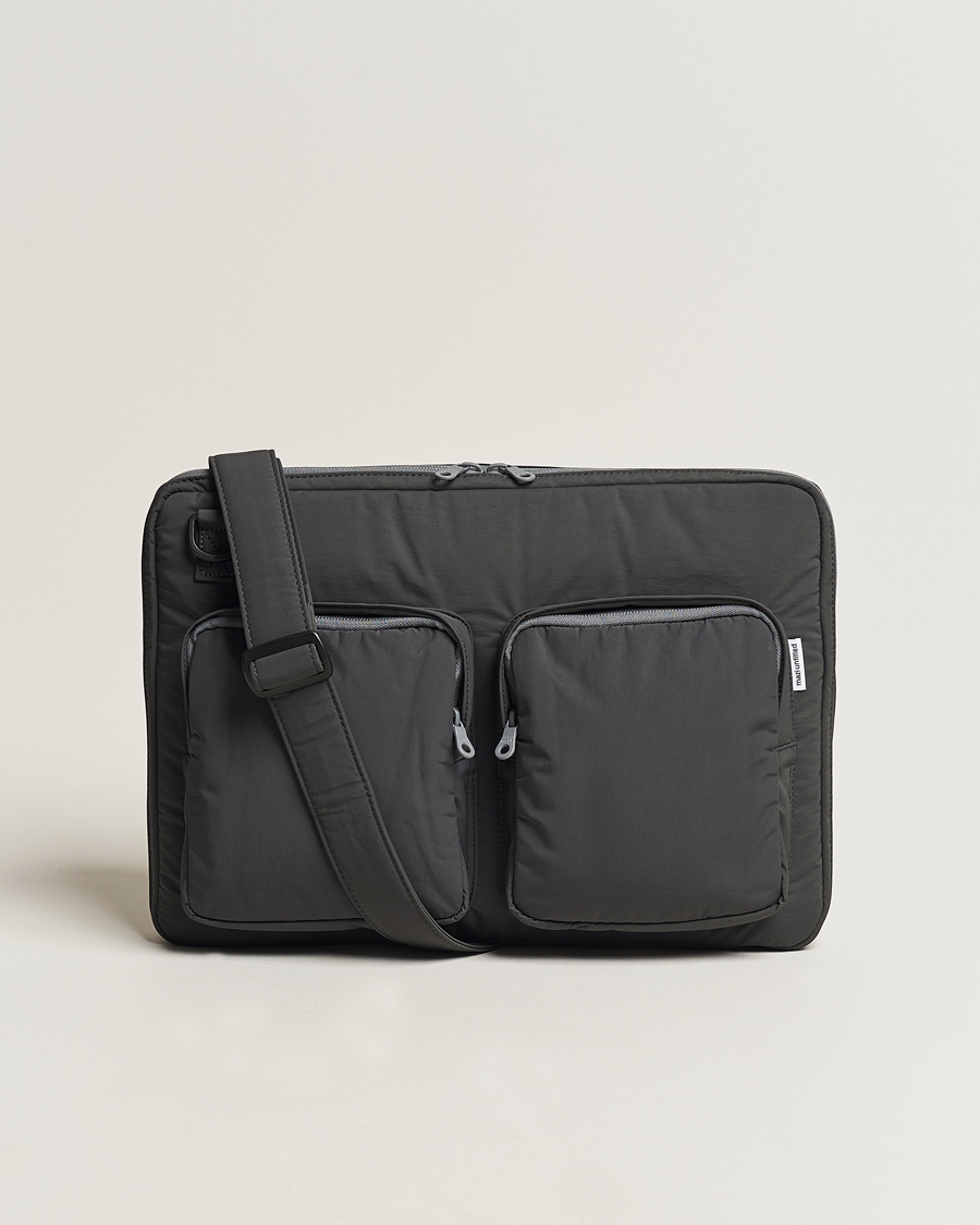 Herren | mazi untitled AM Case 02 Nylon Portfolio Grey | mazi untitled | AM Case 02 Nylon Portfolio Grey