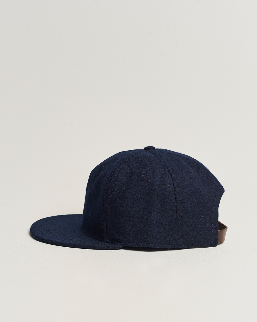 Herren | Ebbets Field Flannels Made in USA Wool Vintage Cap Navy | Ebbets Field Flannels | Made in USA Wool Vintage Cap Navy