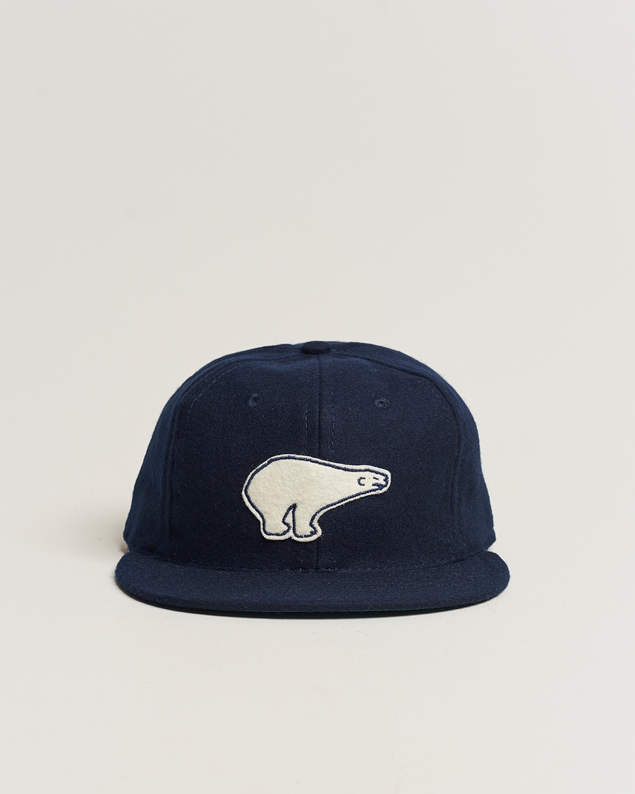 Herren | Ebbets Field Flannels Made in USA Cervezeria Polar 1950 Vintage Ballcap Navy | Ebbets Field Flannels | Made in USA Cervezeria Polar 1950 Vintage Ballcap Navy