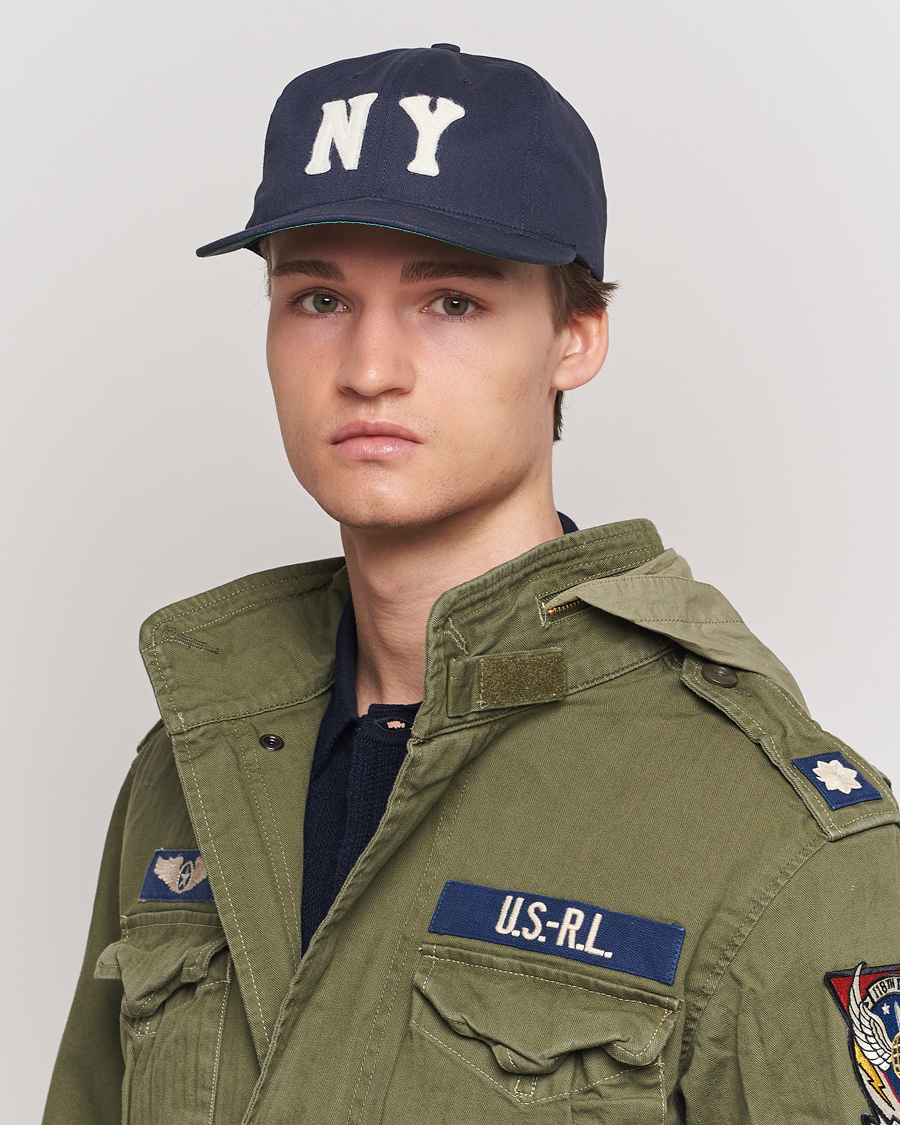 Herren | Ebbets Field Flannels Made in USA New York Yankees 1936 Vintage Ballcap Navy | Ebbets Field Flannels | Made in USA New York Yankees 1936 Vintage Ballcap Navy