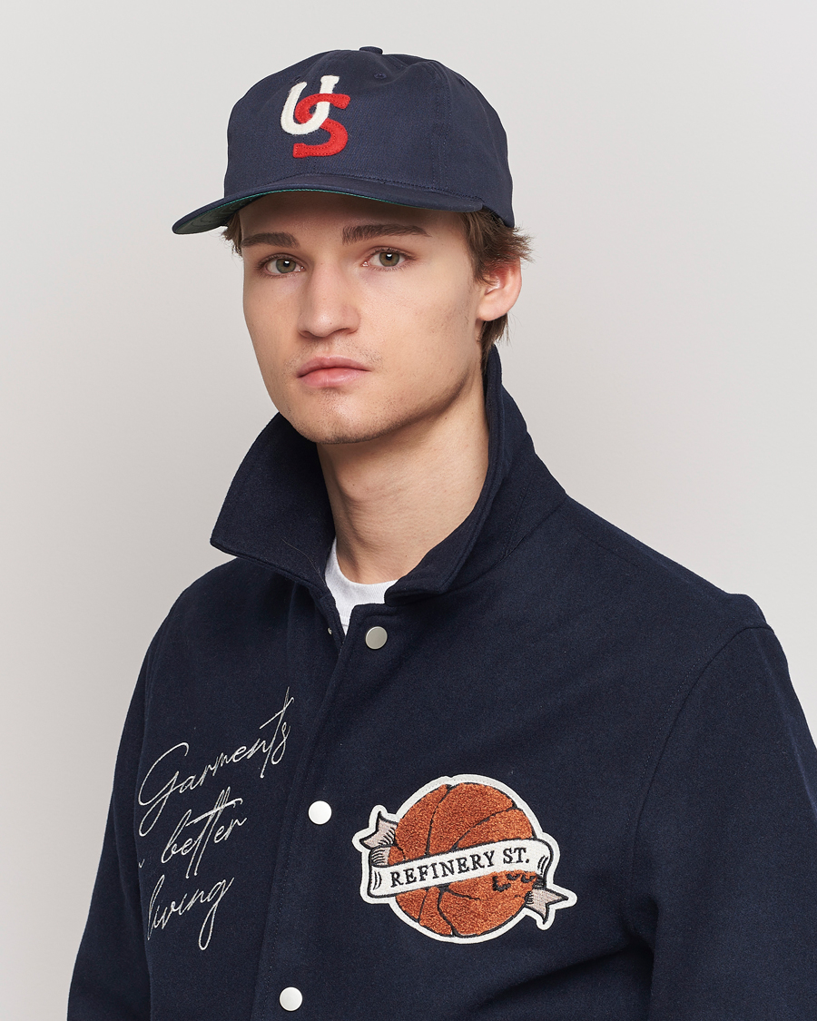 Herren | Ebbets Field Flannels Made in USA Allstars 1957 Navy | Ebbets Field Flannels | Made in USA Allstars 1957 Navy