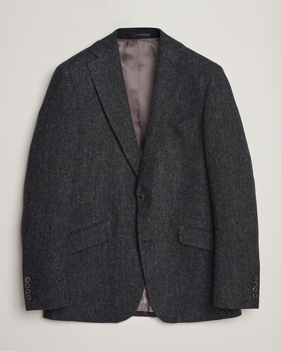 Herren | Sakkos | Walker Slater | Edward Wool Donegal Blazer Charcoal