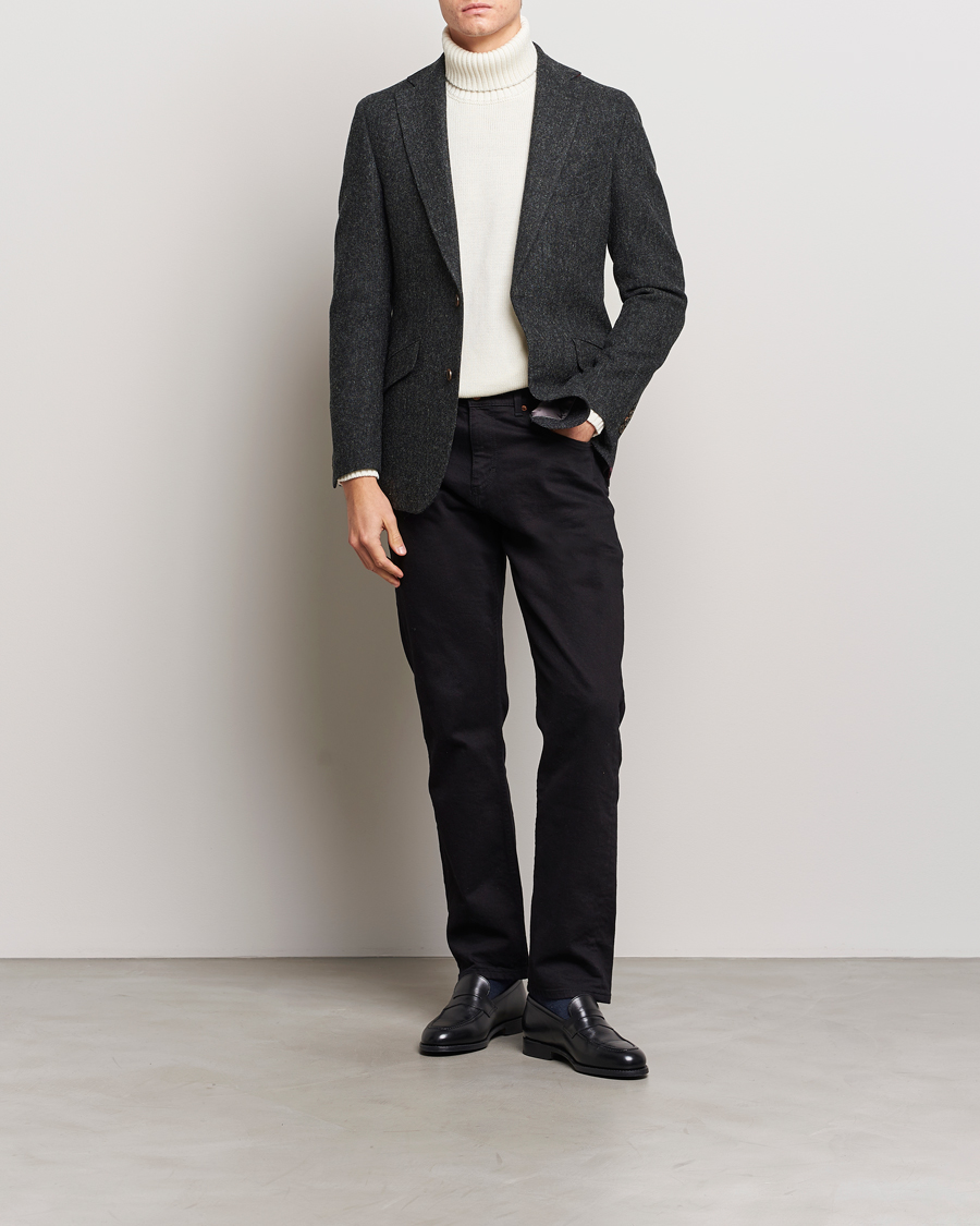 Herren | Sakkos | Walker Slater | Edward Wool Donegal Blazer Charcoal
