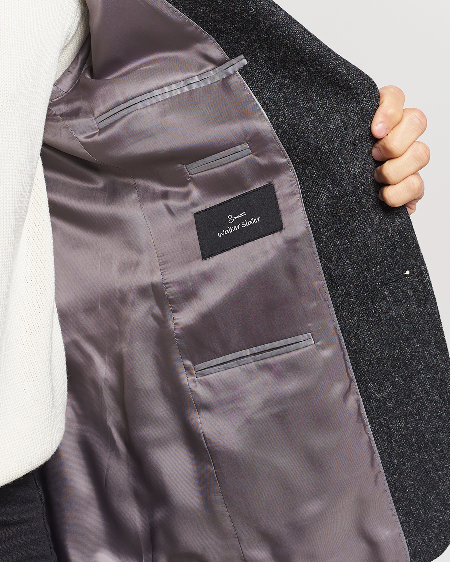 Herren | Sakkos | Walker Slater | Edward Wool Donegal Blazer Charcoal
