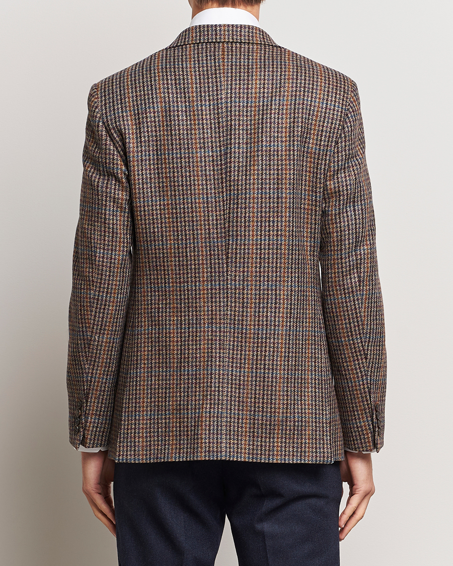 Herren | Sakkos | Walker Slater | Edward Lambswool Houndstooth Blazer Brown/Navy