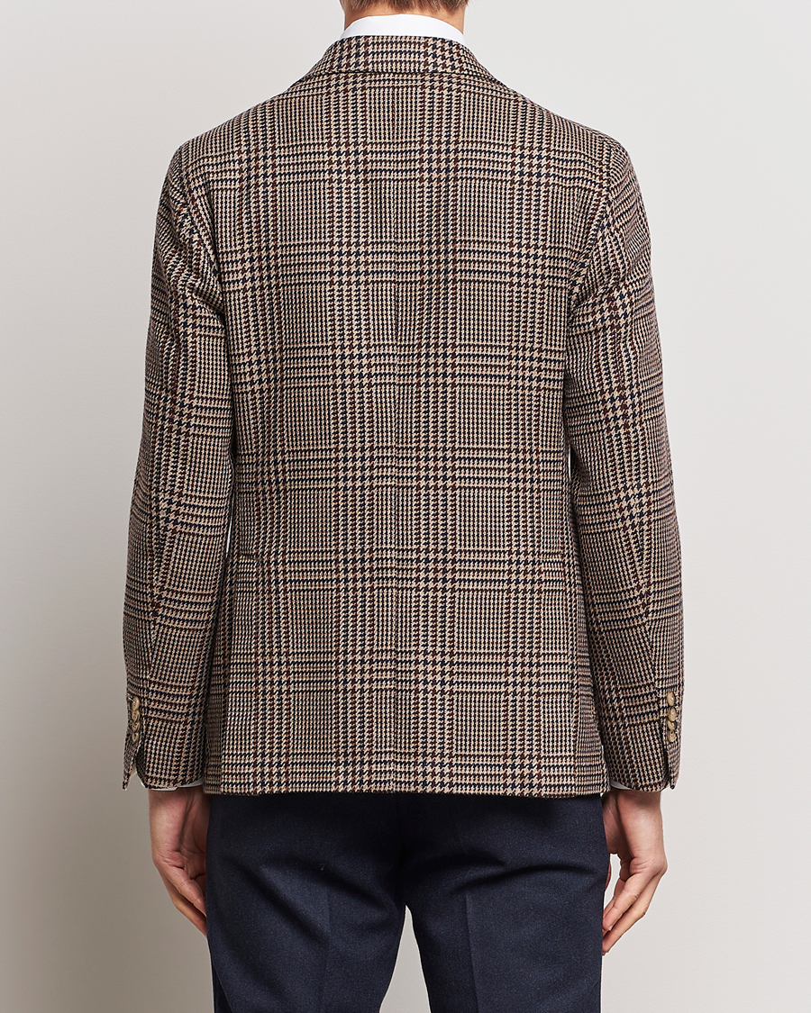 Herren | Sakkos | L.B.M. 1911 | Jack Regular Checked Wool Blazer Brown