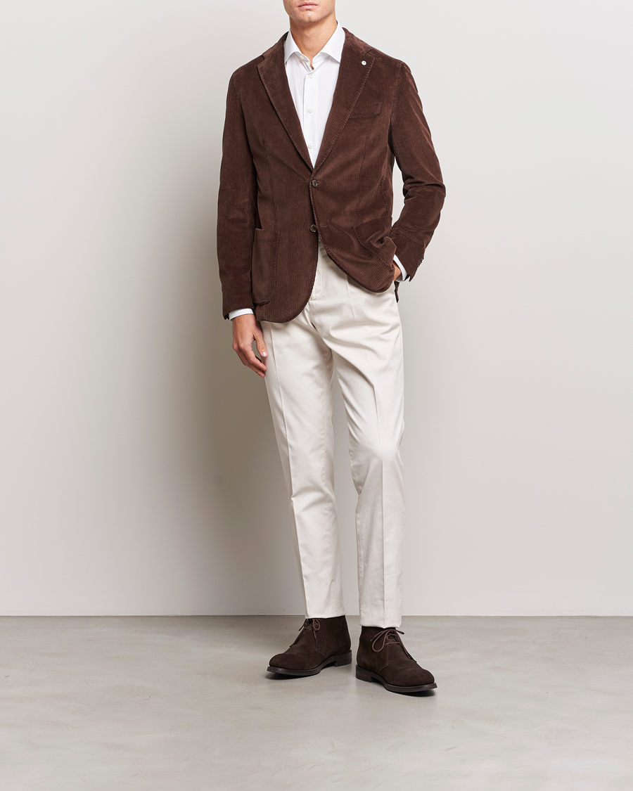 Herren | Sakkos | L.B.M. 1911 | Jack Corduroy Blazer Brown
