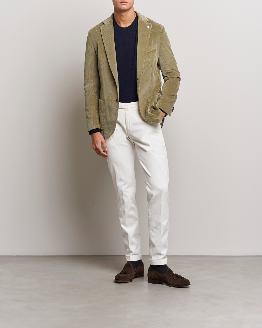 Herren | Sakkos | L.B.M. 1911 | Jack Corduroy Blazer Olive