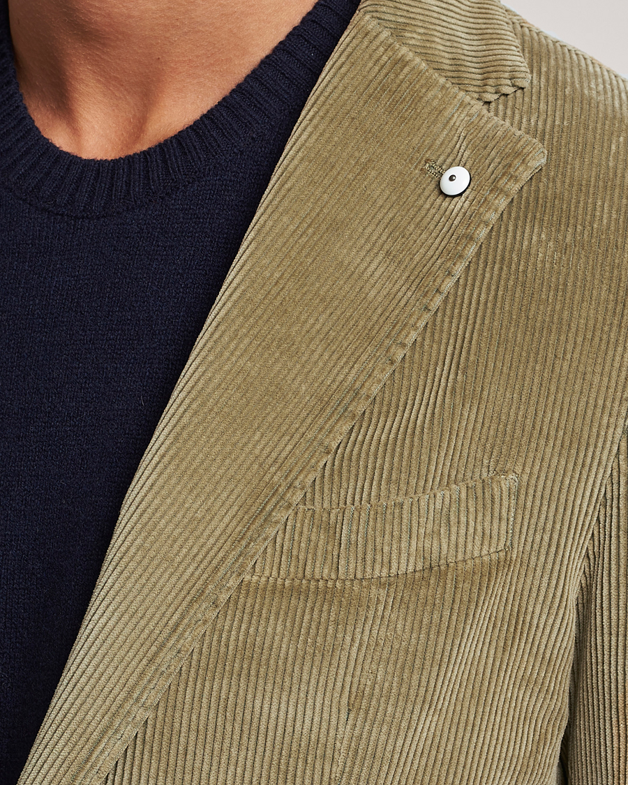 Herren | Sakkos | L.B.M. 1911 | Jack Corduroy Blazer Olive