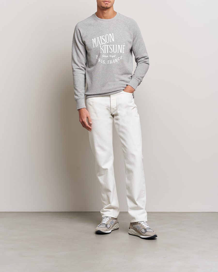 Herren | Pullover | Maison Kitsuné | Palais Royal Classic Sweatshirt Grey Melange