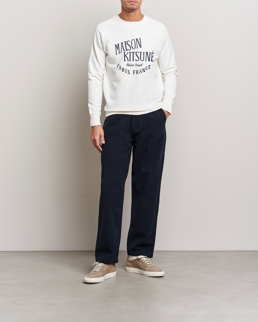 Herren | Pullover | Maison Kitsuné | Palais Royal Classic Sweatshirt Ecru