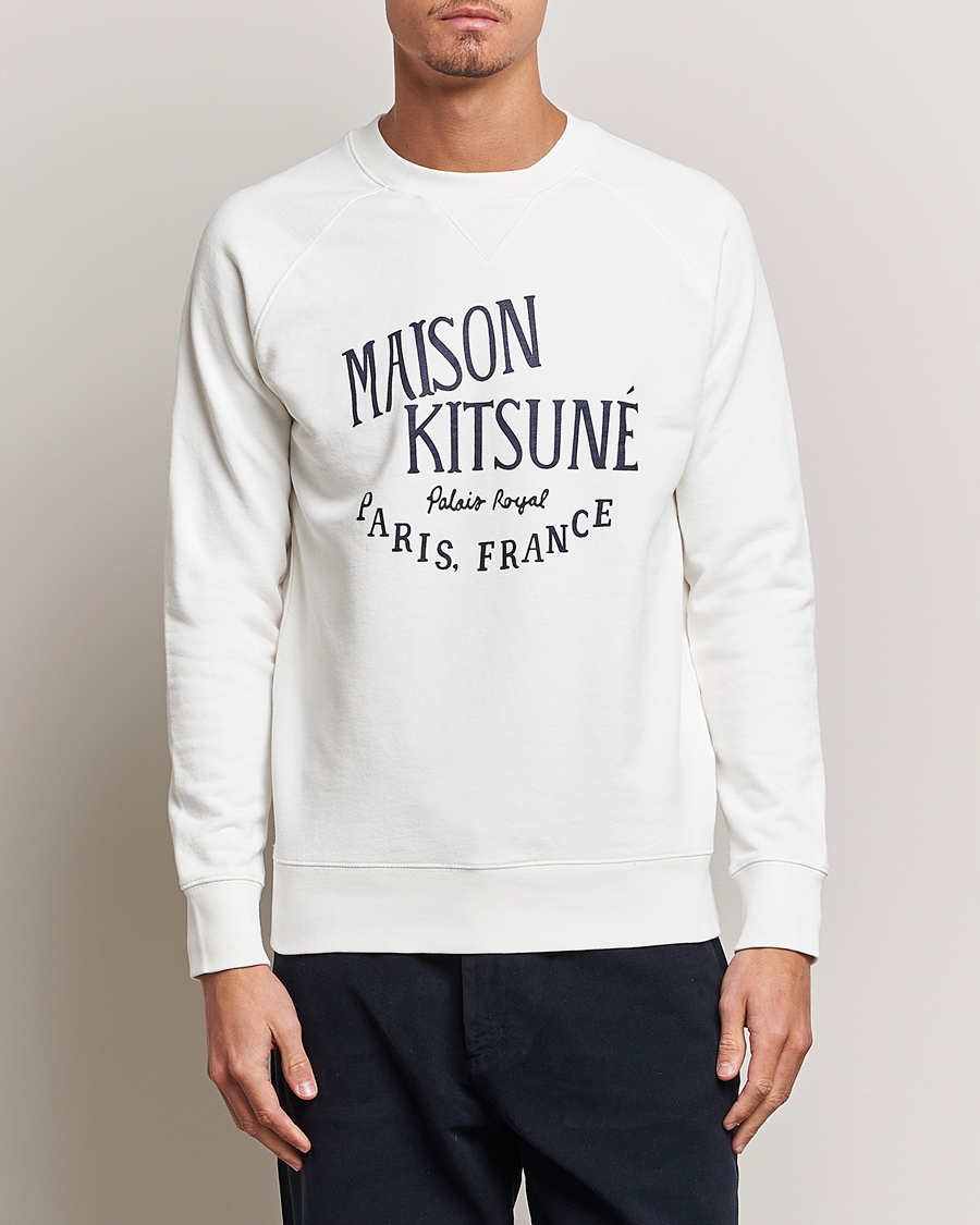 Herren | Pullover | Maison Kitsuné | Palais Royal Classic Sweatshirt Ecru