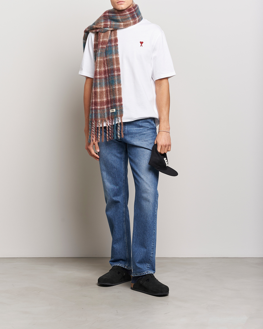 Herren | T-Shirts | AMI | Heart Logo T-Shirt White