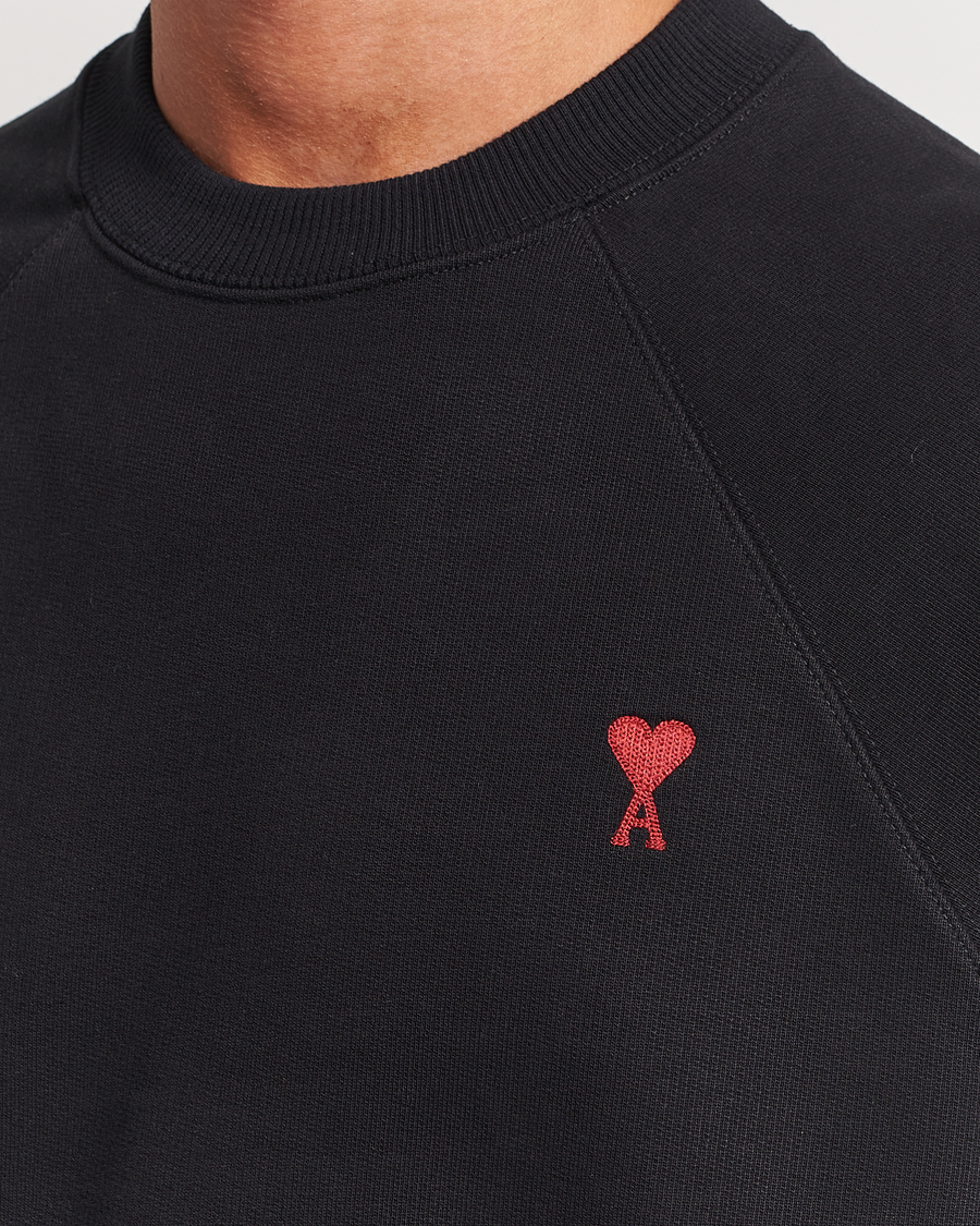 Herren | Pullover | AMI | Heart Logo Sweatshirt Black