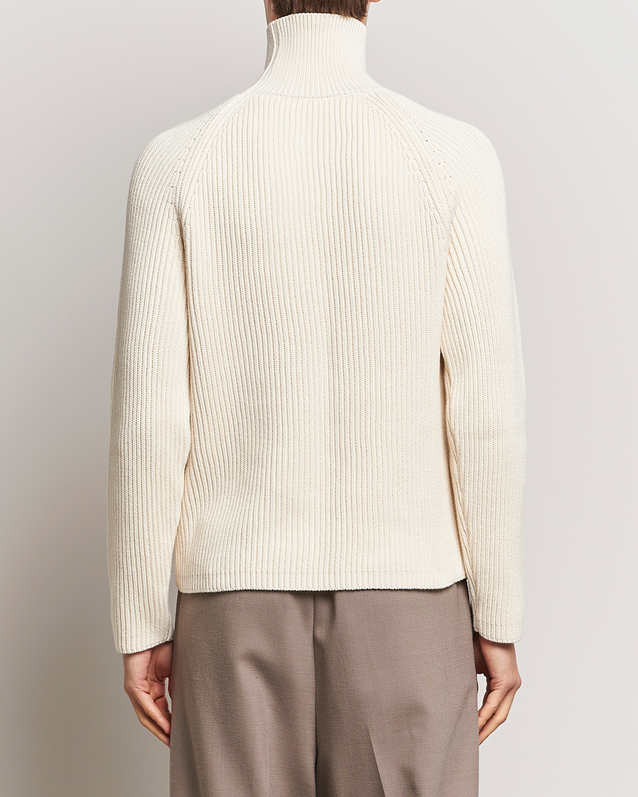 Herren | Pullover | AMI | Heavy Knitted Turtleneck Ivory