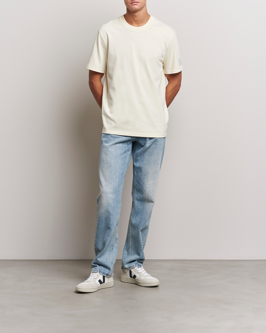 Herren | T-Shirts | AMI | Fade Out Crew Neck T-Shirt Ivory