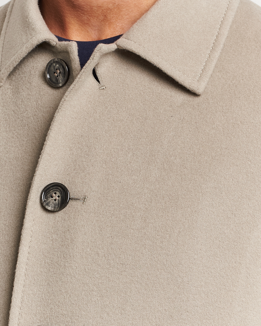 Herren | Jacken | AMI | Wool/Cashmere Short Coat Argile Beige