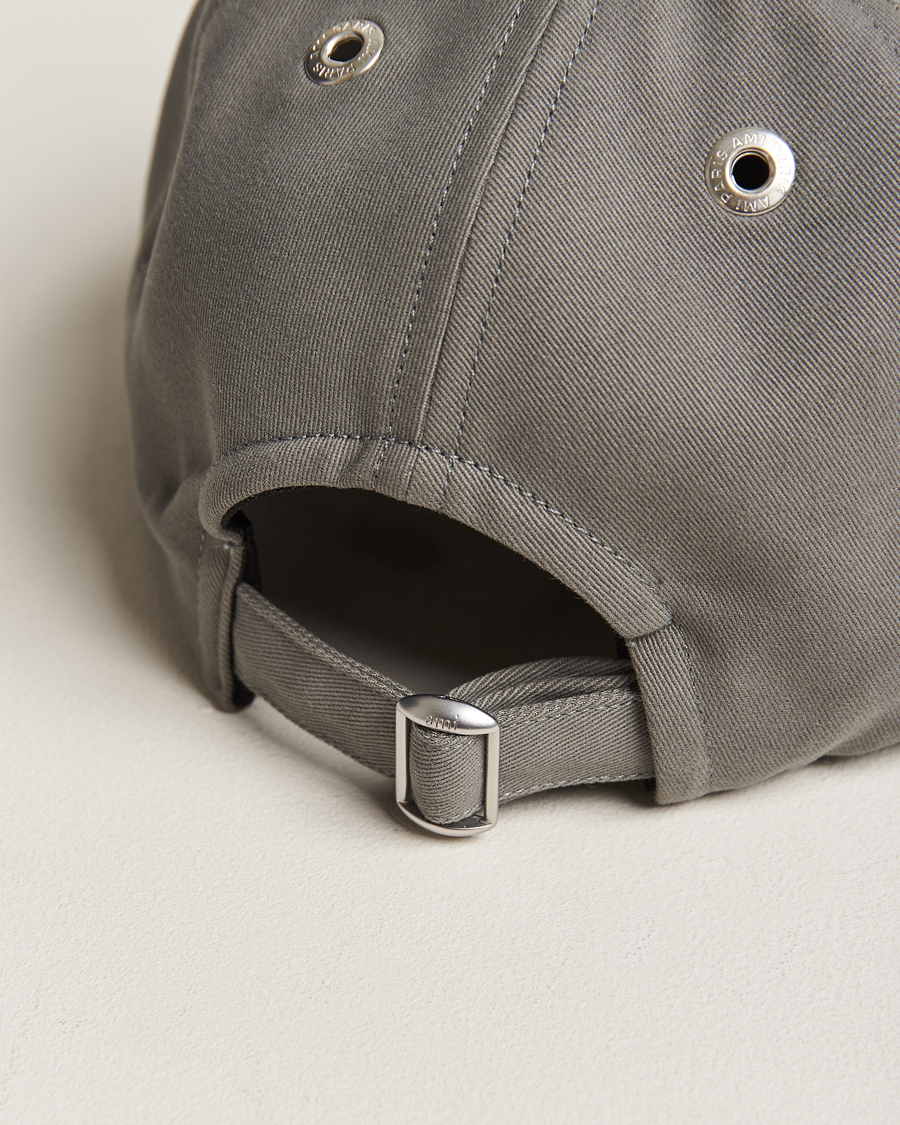 Herren | AMI Heart Logo Cap Mineral Grey | AMI | Heart Logo Cap Mineral Grey
