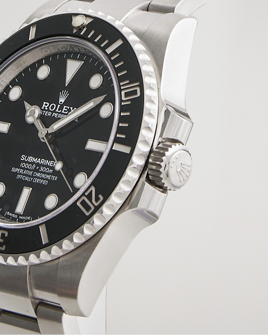 Herren | Rolex Pre-Owned Submariner 114060 Oyster Perpetual Steel Black | Rolex Pre-Owned | Submariner 114060 Oyster Perpetual Steel Black