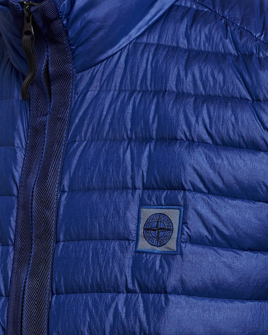 Herren | Jacken | Stone Island | Recycled Nylon Down-TC Vest Bright Blue