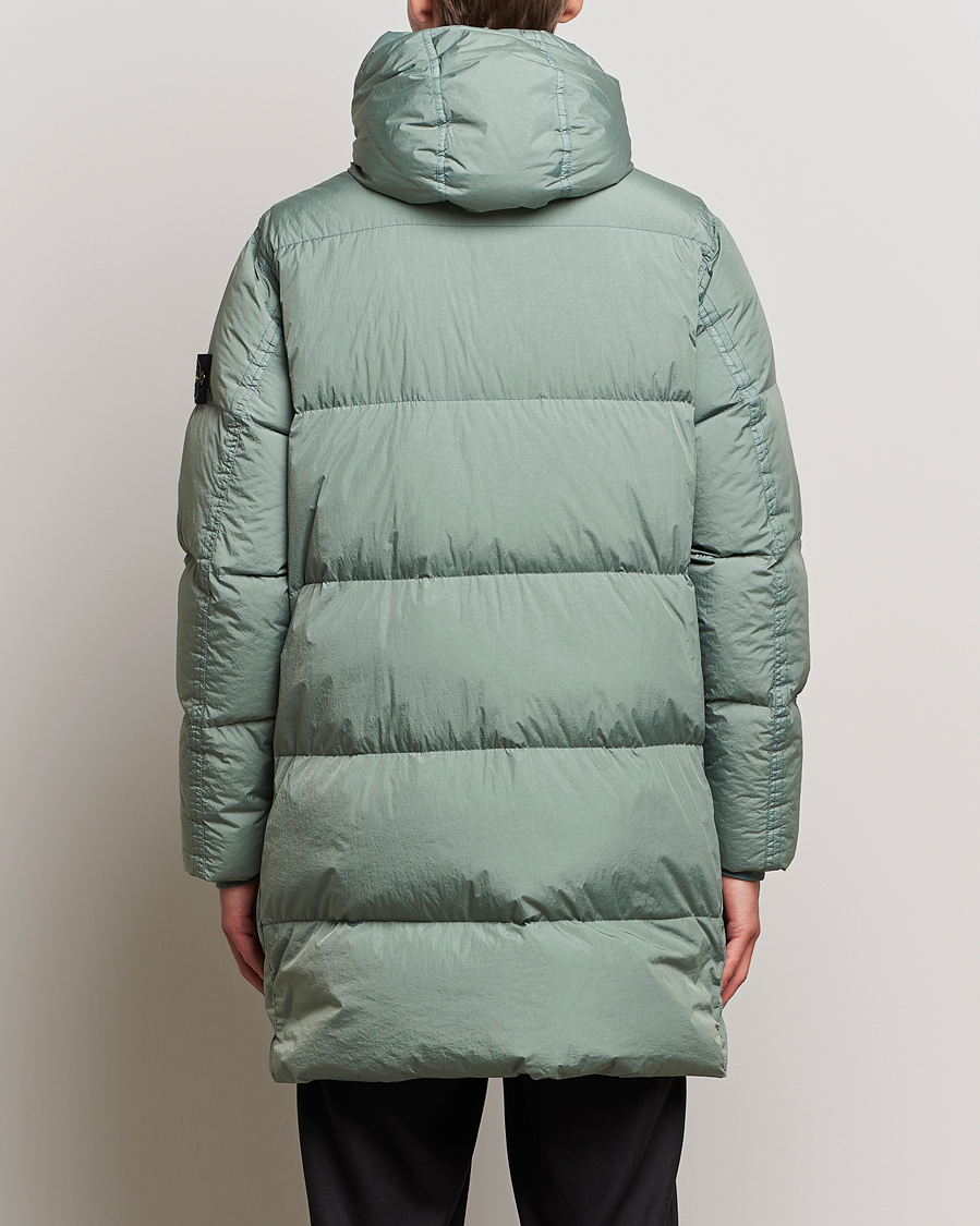 Herren | Jacken | Stone Island | Garment Dyed Recycled Nylon Long Down Jacket Sage