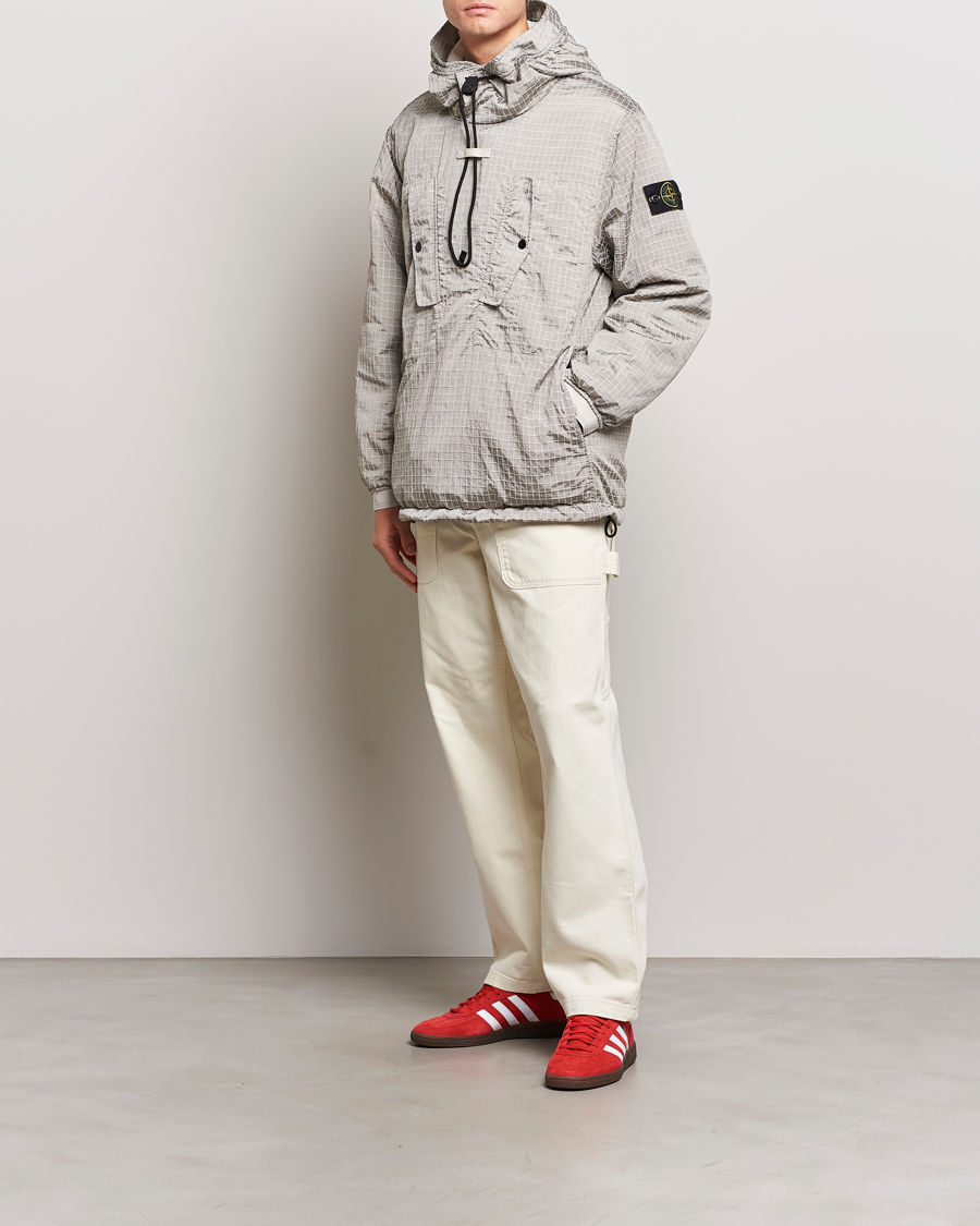 Herren | Jacken | Stone Island | Garment Dyed Macro Ripstop Anorak Plaster
