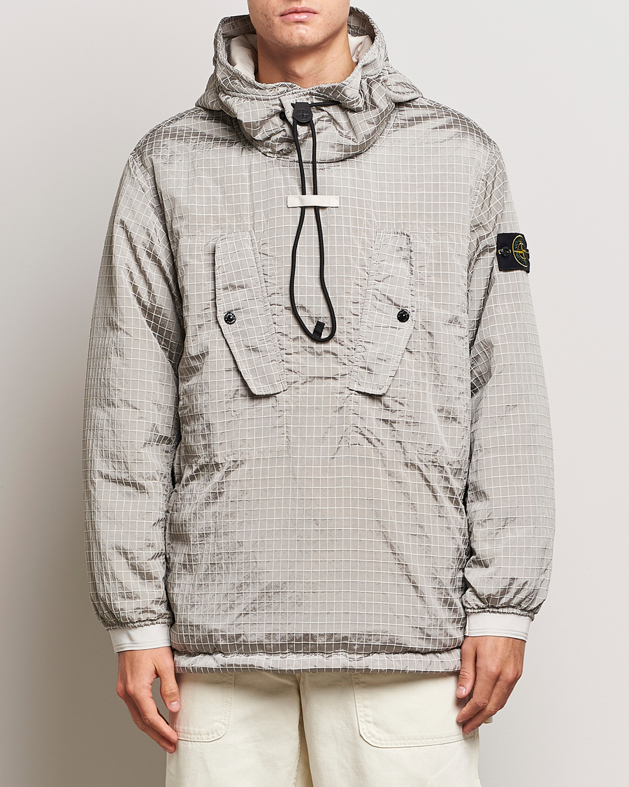 Herren | Jacken | Stone Island | Garment Dyed Macro Ripstop Anorak Plaster