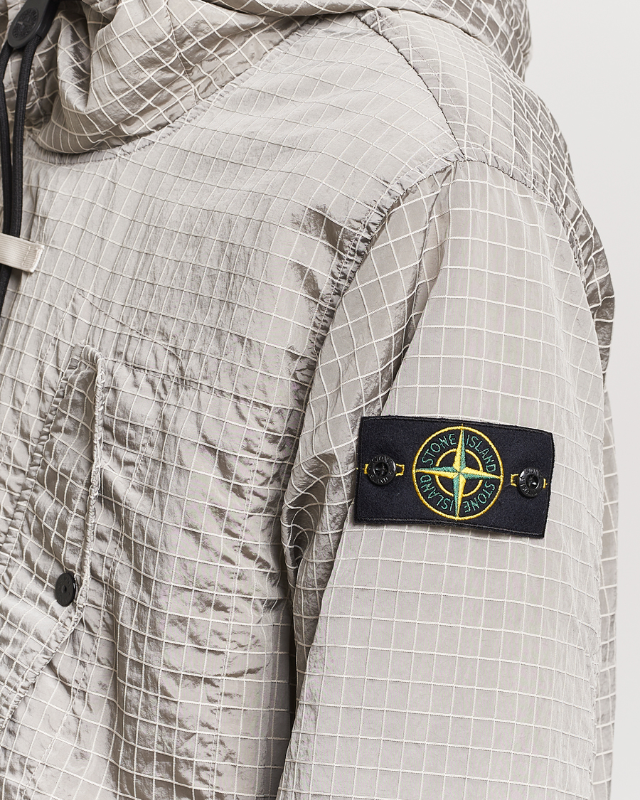 Herren | Jacken | Stone Island | Garment Dyed Macro Ripstop Anorak Plaster