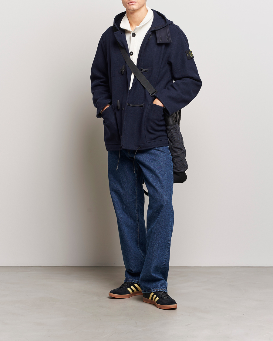 Herren | Jacken | Stone Island | Panno Speciale Dufflejacket Blue Marine