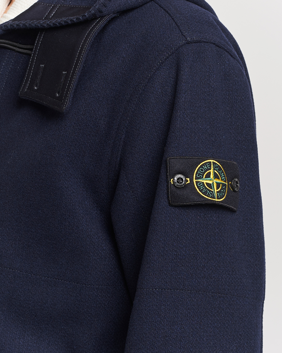Herren | Jacken | Stone Island | Panno Speciale Dufflejacket Blue Marine
