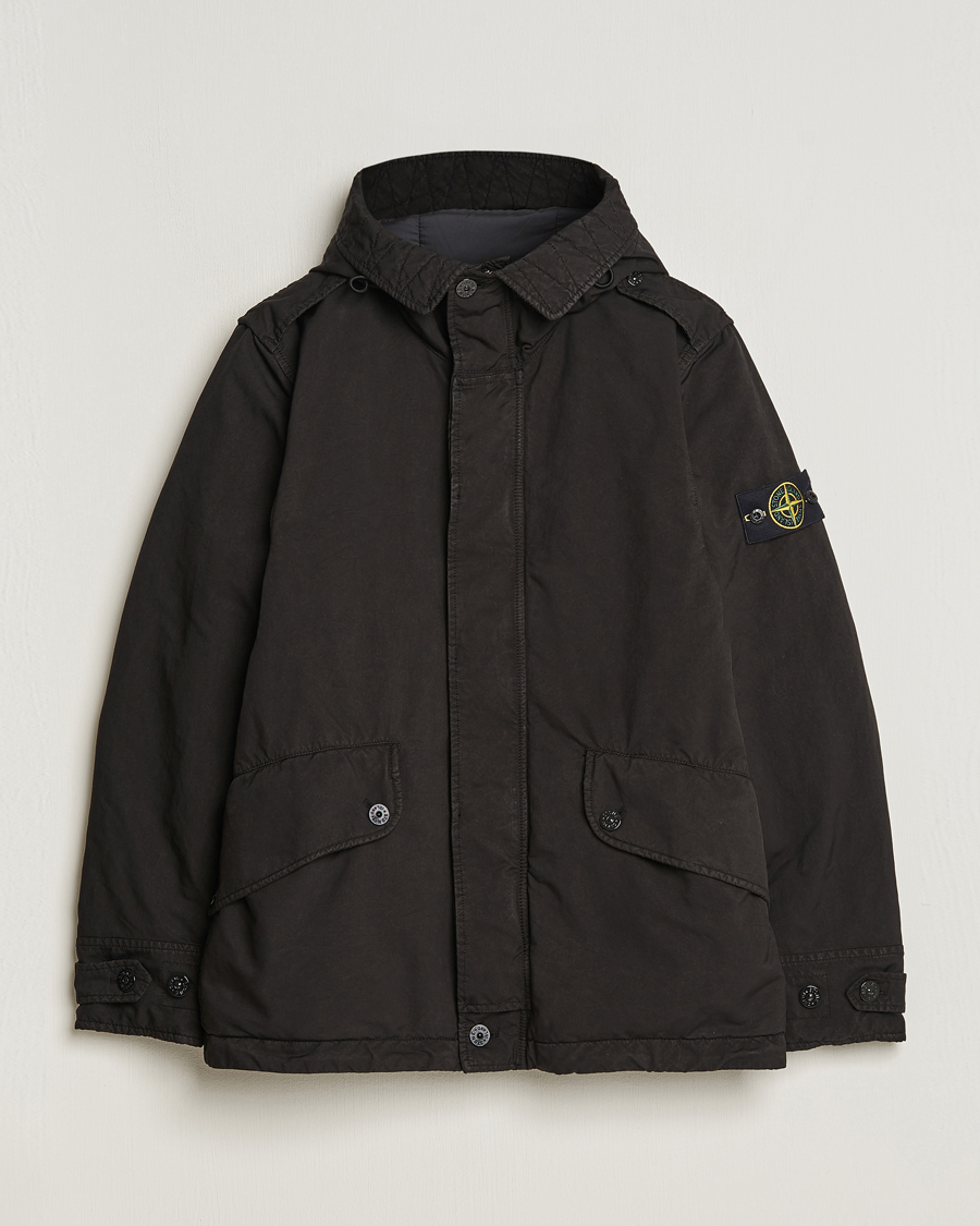 Herren | Jacken | Stone Island | David-TC Hooded jacket Black